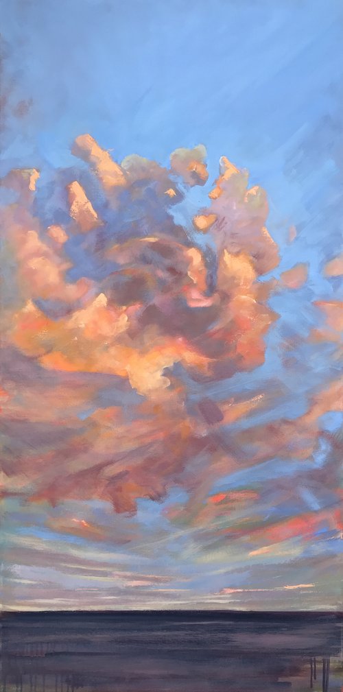 Orange Cloud by Eda Brown