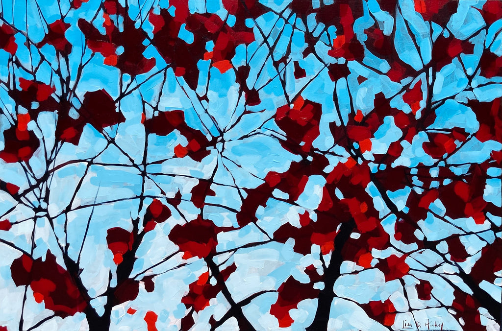 Strong November Maple by Lisa Hickey