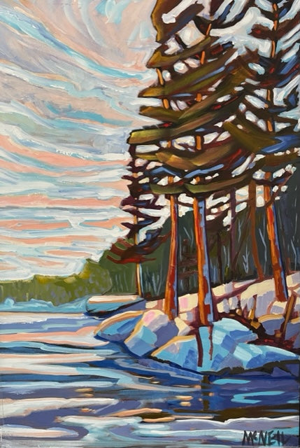 Western Exposure — painting by Muskoka Summer Show