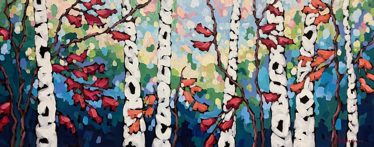 Confetti Dance — painting by Muskoka Summer Show