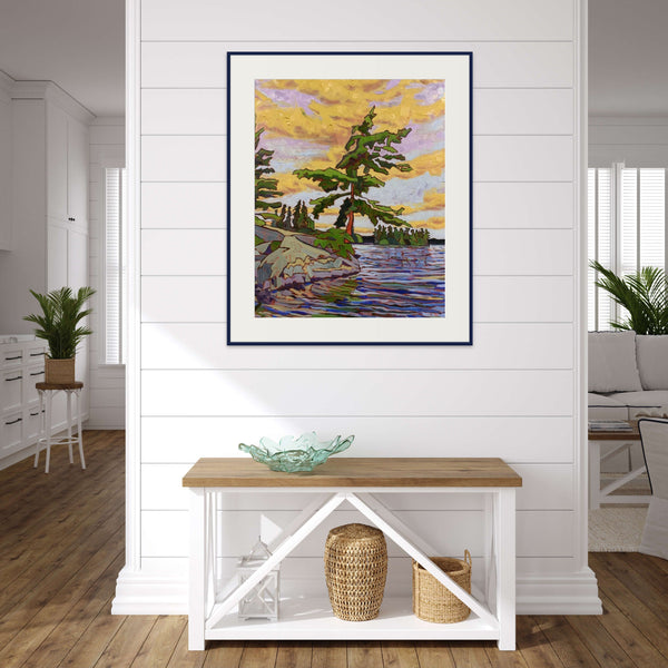White Pine, Blueberry Island, Algonquin Park by Craig Mainprize In Situ